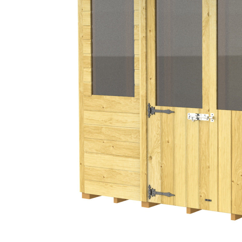 Holt 12' x 6' Alexander Pressure Treated Summer House | Sheds.co.uk