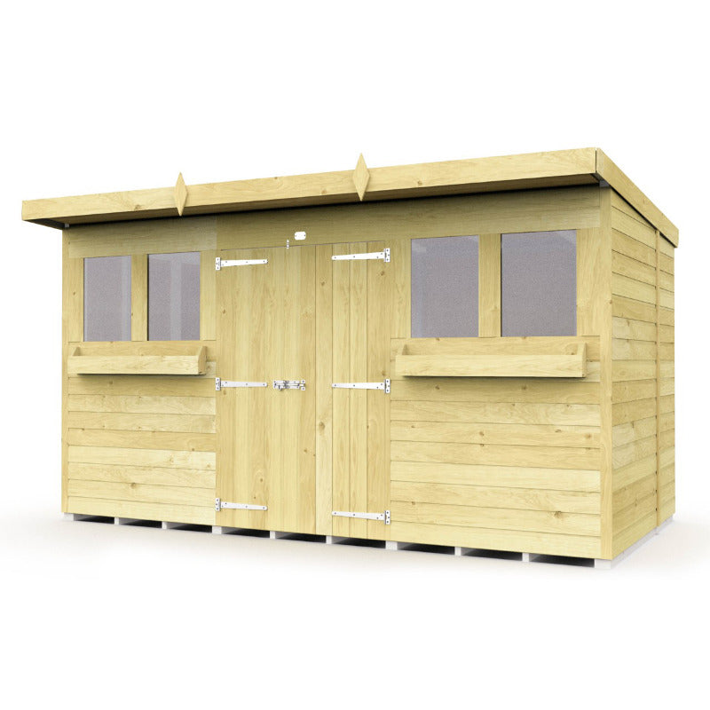 Holt 12' x 7' Handsworth Pressure Treated Summer Shed | Sheds.co.uk
