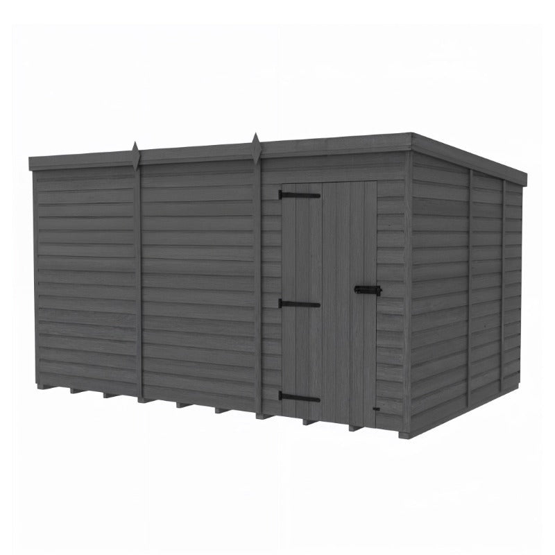 Holt 12' x 8' Modular Composite Pent Shed | Sheds.co.uk