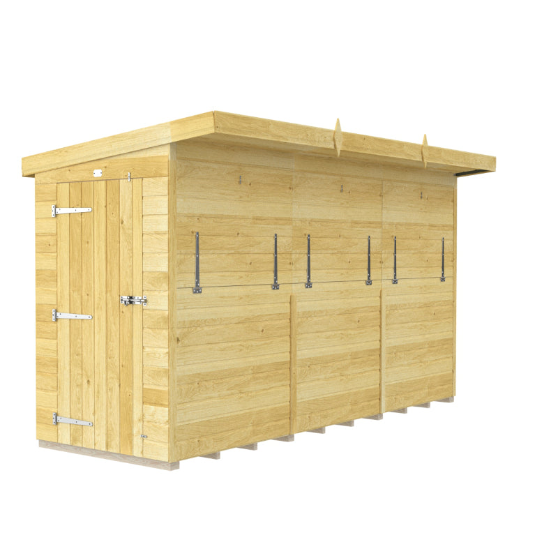 Holt 12' x 4' Pressure Treated Shiplap Garden Bar Shed With Serving Hatch | Sheds.co.uk