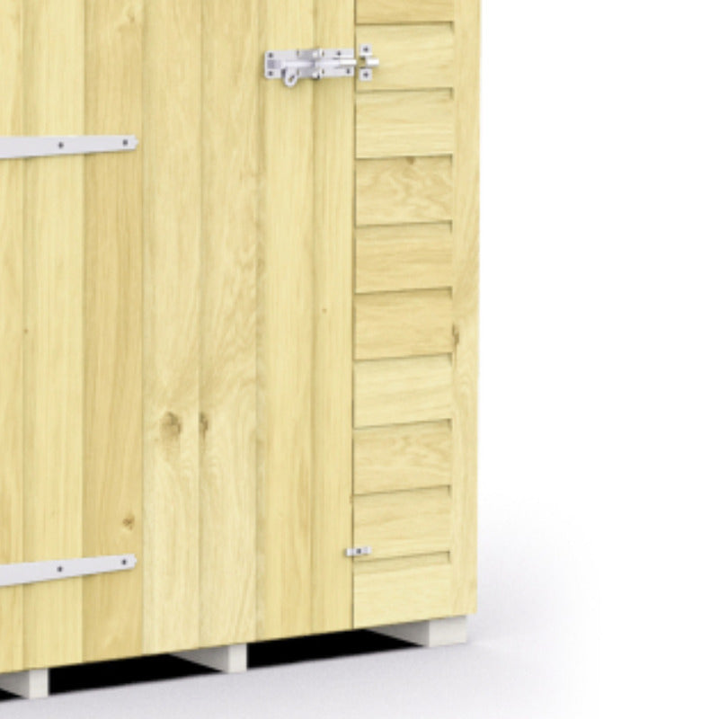 Holt 15' x 7' Pressure Treated Shiplap Modular Pent Shed | Sheds.co.uk