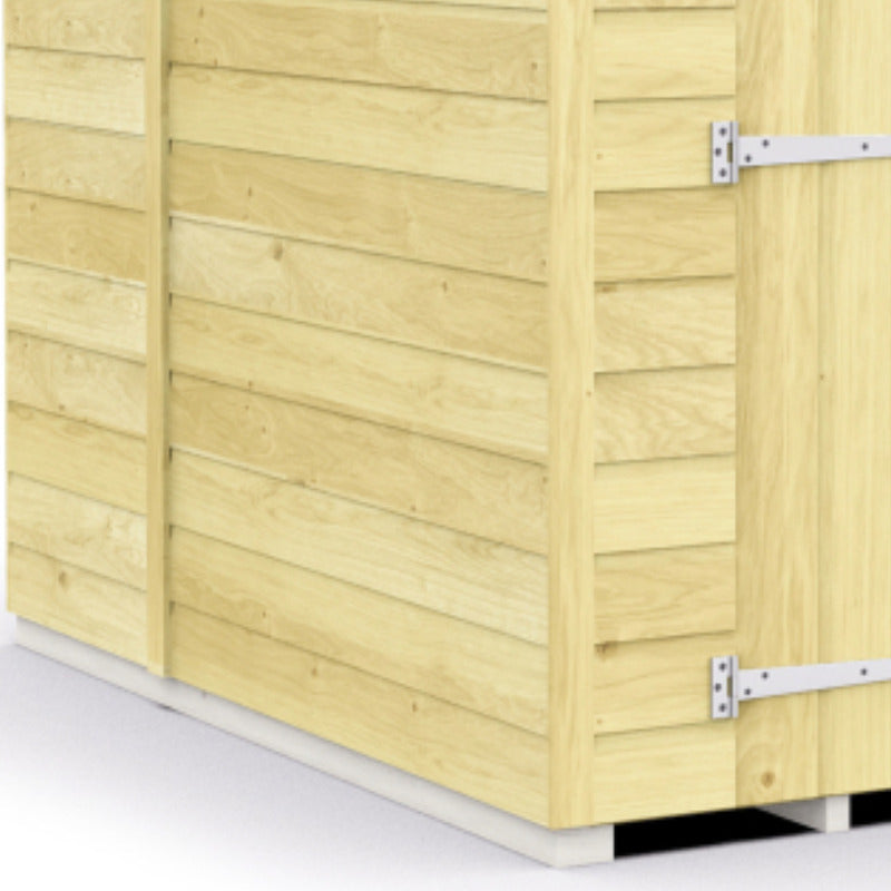 Holt 15' x 7' Pressure Treated Shiplap Modular Pent Shed | Sheds.co.uk