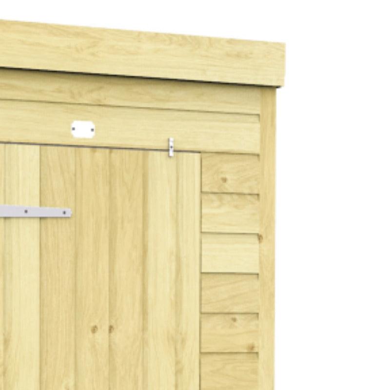 Holt 16' x 6' Pressure Treated Shiplap Modular Pent Shed | Sheds.co.uk