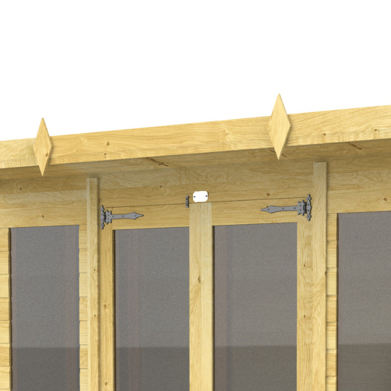 Holt 16' x 8' Alexander Pressure Treated Summer House | Sheds.co.uk