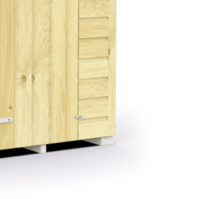 Holt 17' x 6' Pressure Treated Shiplap Modular Pent Shed | Sheds.co.uk