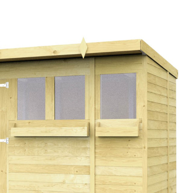 Holt 18' x 6' Handsworth Pressure Treated Summer Shed | Sheds.co.uk