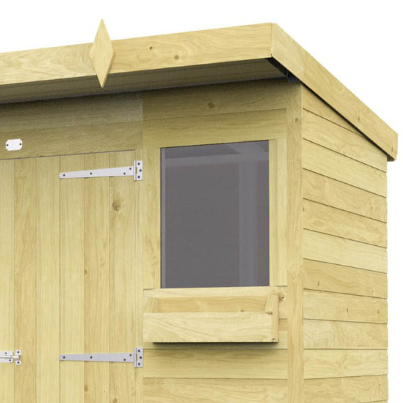 Holt 18' x 8' Handsworth Pressure Treated Summer Shed | Sheds.co.uk