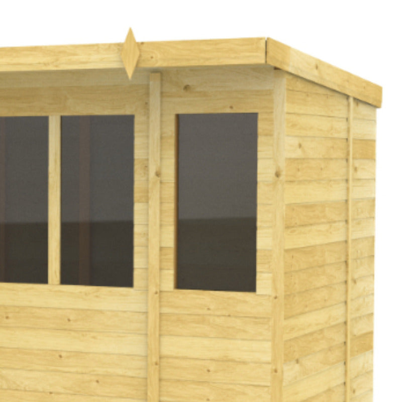 Holt 20' x 8' Alexander Pressure Treated Summer House | Sheds.co.uk