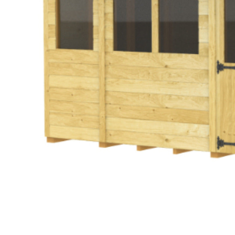 Holt 20' x 8' Alexander Pressure Treated Summer House | Sheds.co.uk
