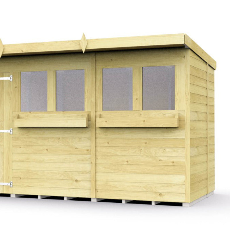 Holt 20' x 8' Handsworth Pressure Treated Summer Shed | Sheds.co.uk
