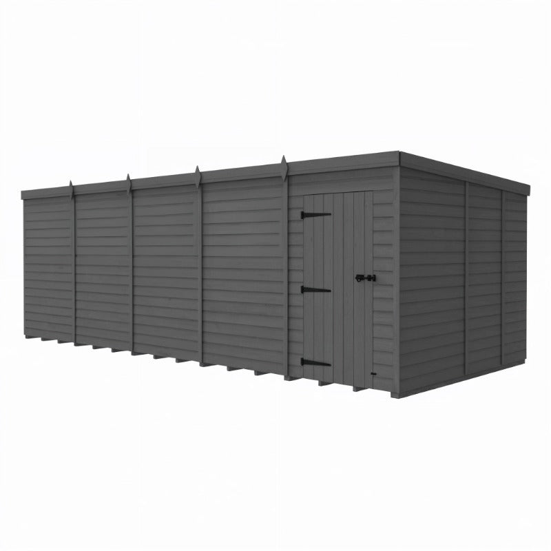 Holt 20' x 8' Modular Composite Pent Shed | Sheds.co.uk