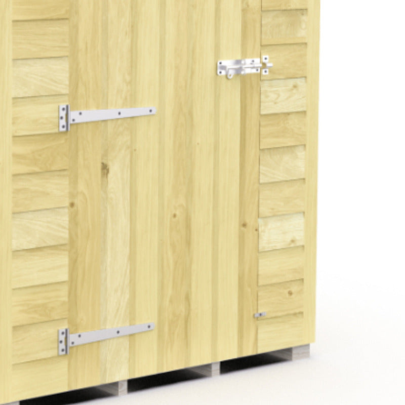 Holt 20' x 8' Pressure Treated Shiplap Modular Pent Shed | Sheds.co.uk