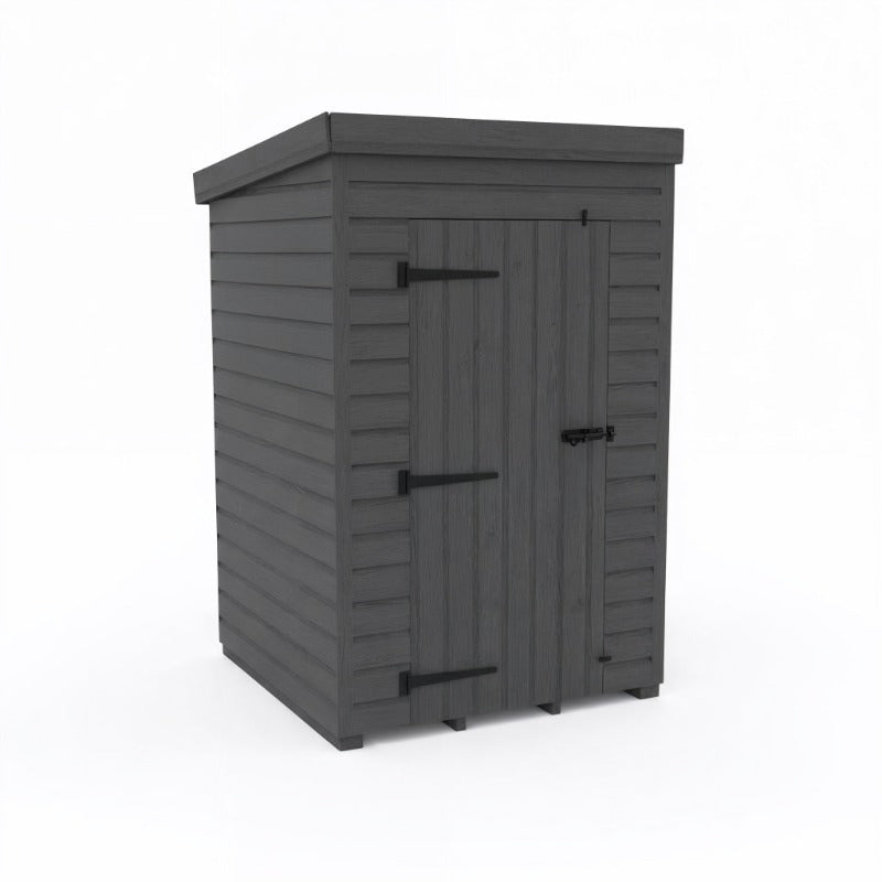 Holt 4' x 4' Modular Composite Pent Shed | Sheds.co.uk