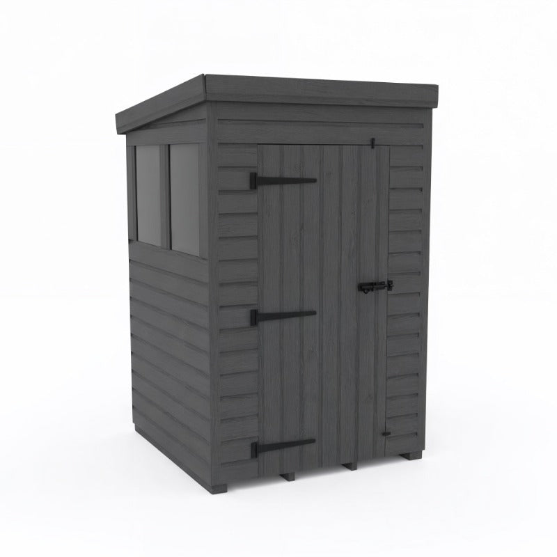 Holt 4' x 5' Modular Composite Pent Shed | Sheds.co.uk