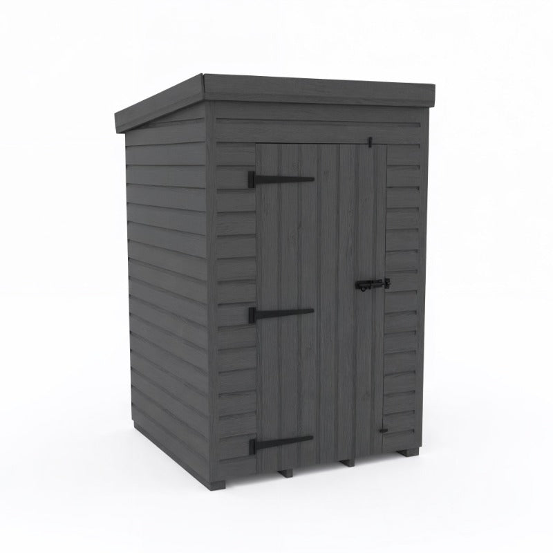 Holt 4' x 5' Modular Composite Pent Shed | Sheds.co.uk