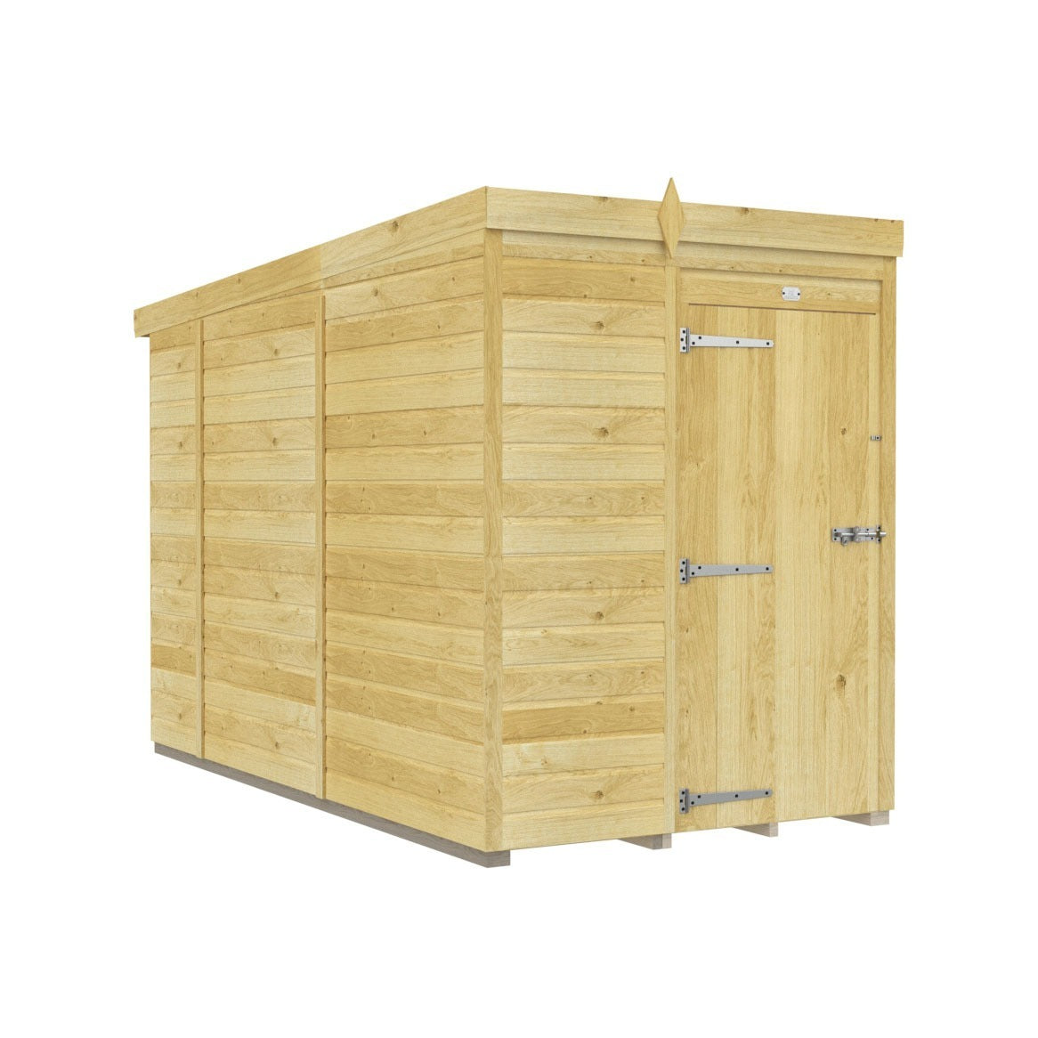 Holt 5' x 10' Pressure Treated Shiplap Modular Pent Shed | Sheds.co.uk