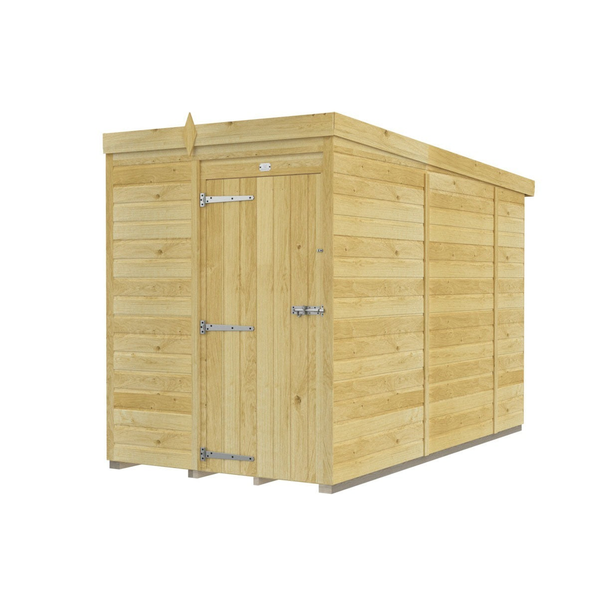 Holt 5' x 10' Pressure Treated Shiplap Modular Pent Shed | Sheds.co.uk