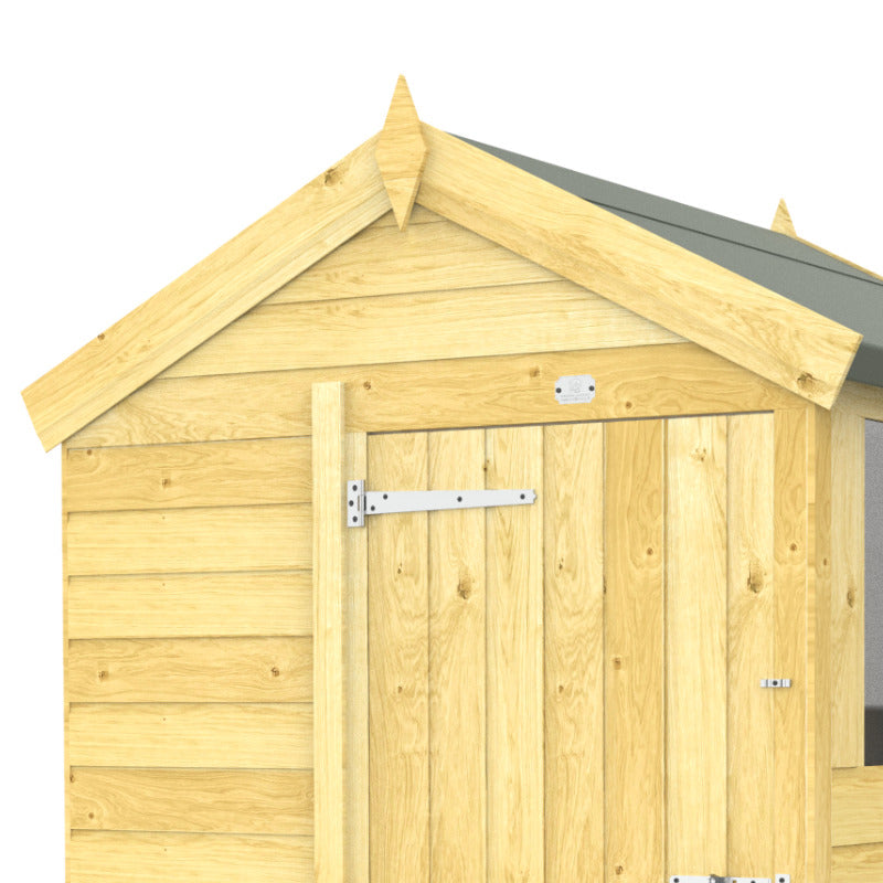 Holt 5' x 11' Pressure Treated Shiplap Modular Apex Shed | Sheds.co.uk