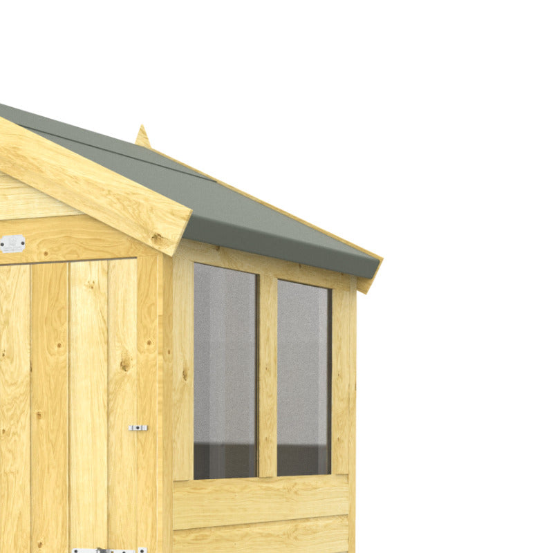 Holt 5' x 11' Pressure Treated Shiplap Modular Apex Shed | Sheds.co.uk