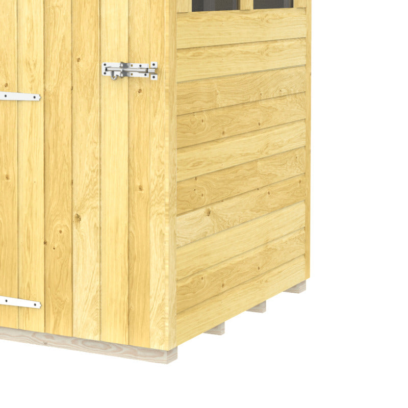 Holt 5' x 11' Pressure Treated Shiplap Modular Apex Shed | Sheds.co.uk