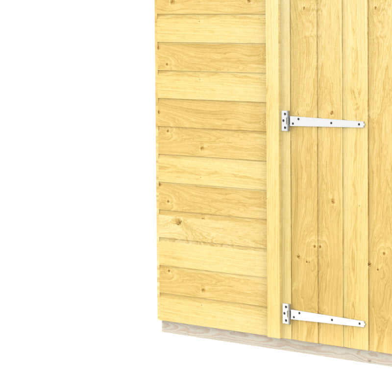 Holt 5' x 4' Pressure Treated Shiplap Modular Apex Shed | Sheds.co.uk