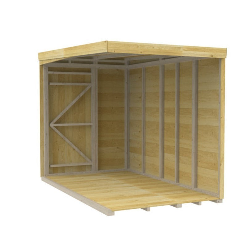 Holt 5' x 9' Pressure Treated Shiplap Modular Pent Shed | Sheds.co.uk