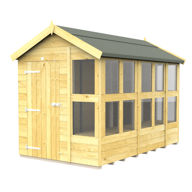 Holt 6' x 10' Pressure Treated Shiplap Modular Apex Potting Shed | Sheds.co.uk