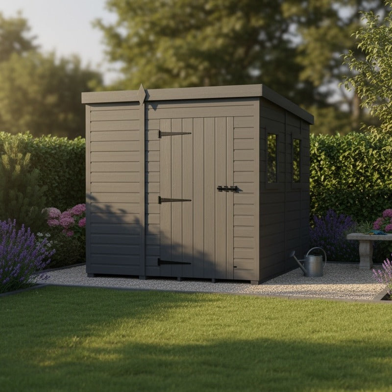 Holt 6' x 10' Modular Composite Pent Shed | Sheds.co.uk