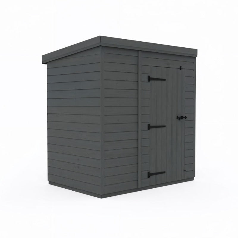 Holt 7' x 7' Modular Composite Pent Shed | Sheds.co.uk