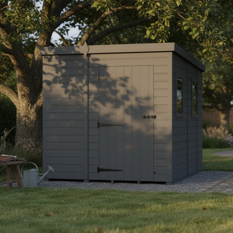 Holt 7' x 9' Modular Composite Pent Shed | Sheds.co.uk