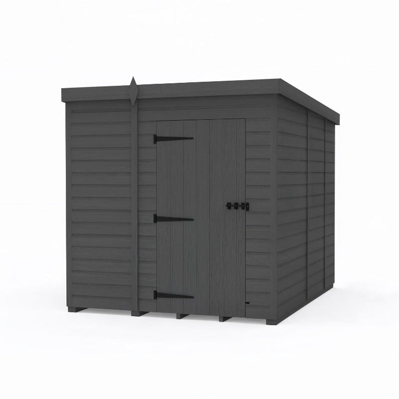 Holt 7' x 9' Modular Composite Pent Shed | Sheds.co.uk
