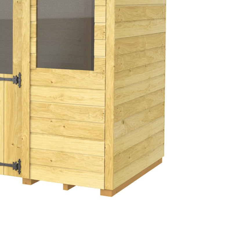 Holt 8' x 4' Alexander Pressure Treated Summer House | Sheds.co.uk