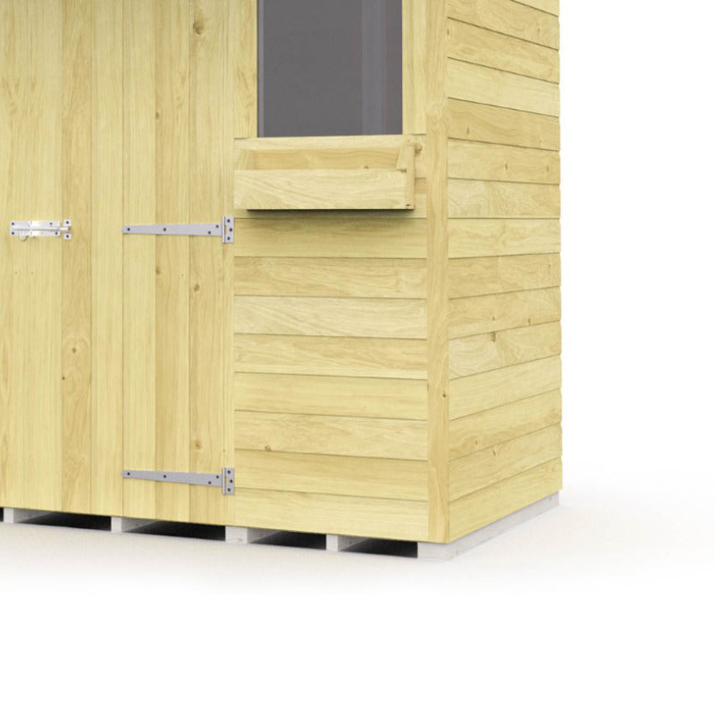 Holt 8' x 5' Handsworth Pressure Treated Summer Shed | Sheds.co.uk