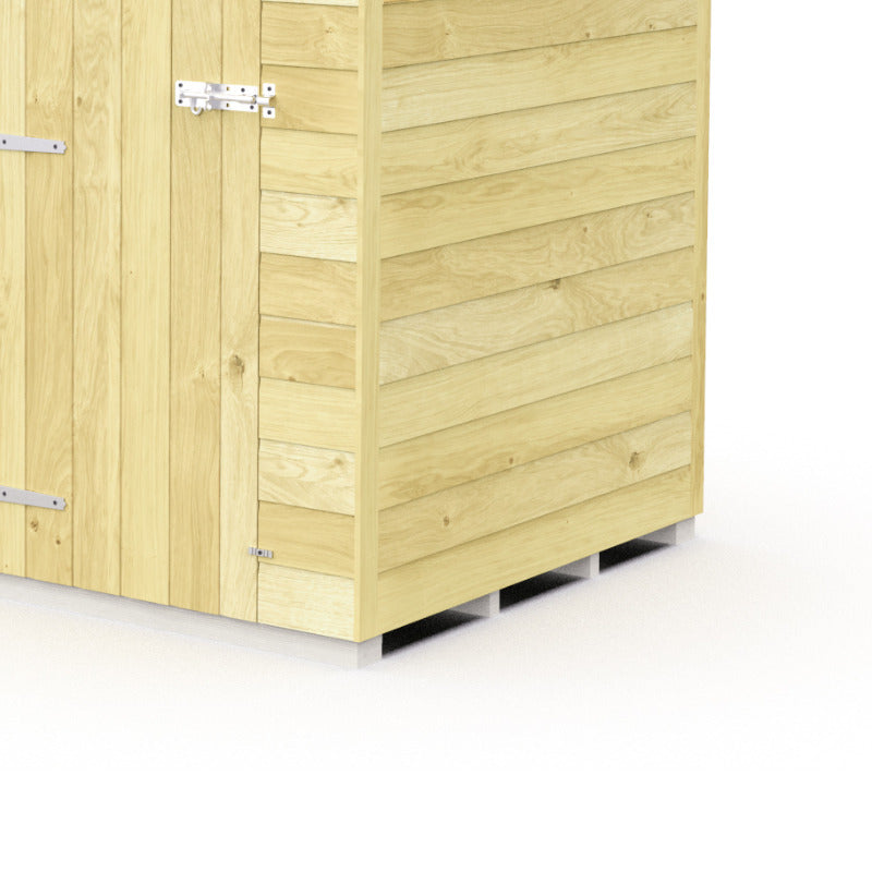 Holt 7' x 6' Pressure Treated Shiplap Modular Apex Shed | Sheds.co.uk