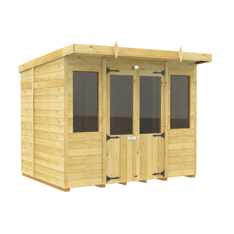 Holt 8' x 7' Alexander Pressure Treated Summer House | Sheds.co.uk