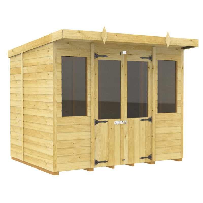 Holt 8' x 8' Alexander Pressure Treated Summer House | Sheds.co.uk