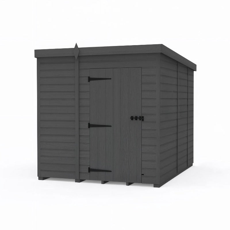 Holt 8' x 8' Modular Composite Pent Shed | Sheds.co.uk