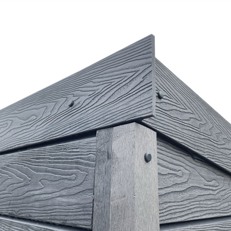 Holt 19' x 4' Modular Composite Pent Shed | Sheds.co.uk