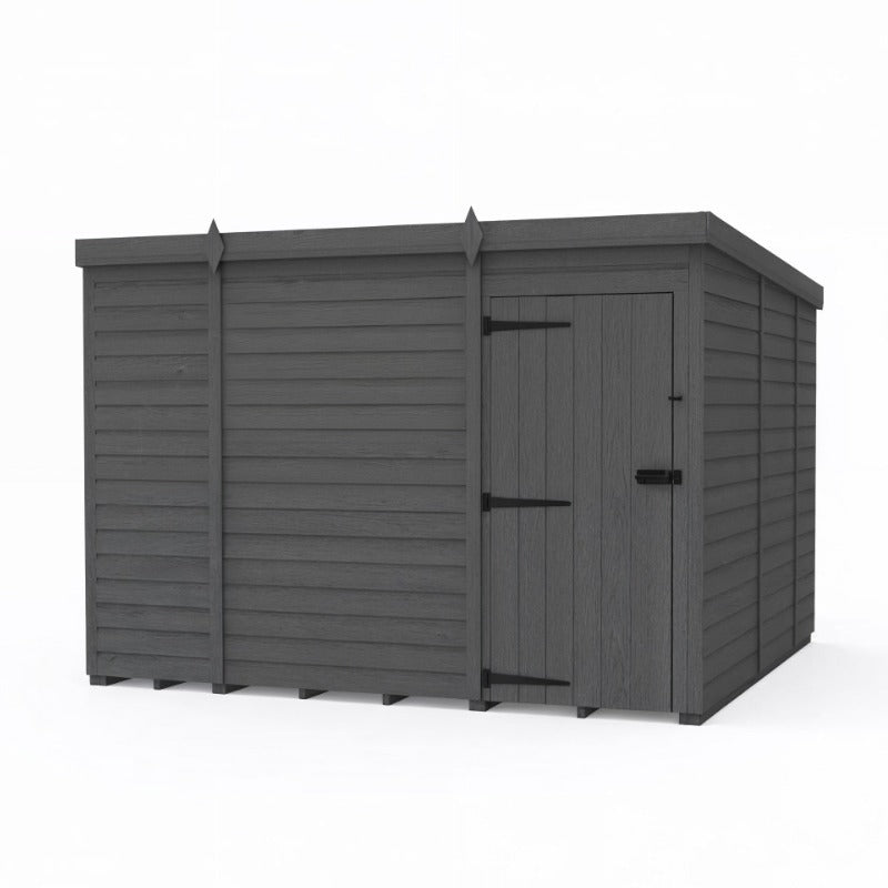 Holt 9' x 9' Modular Composite Pent Shed | Sheds.co.uk