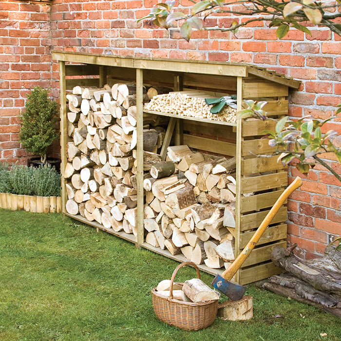 Rowlinson Large Log Store | Sheds.co.uk