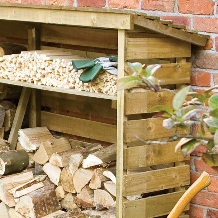 Rowlinson Large Log Store | Sheds.co.uk
