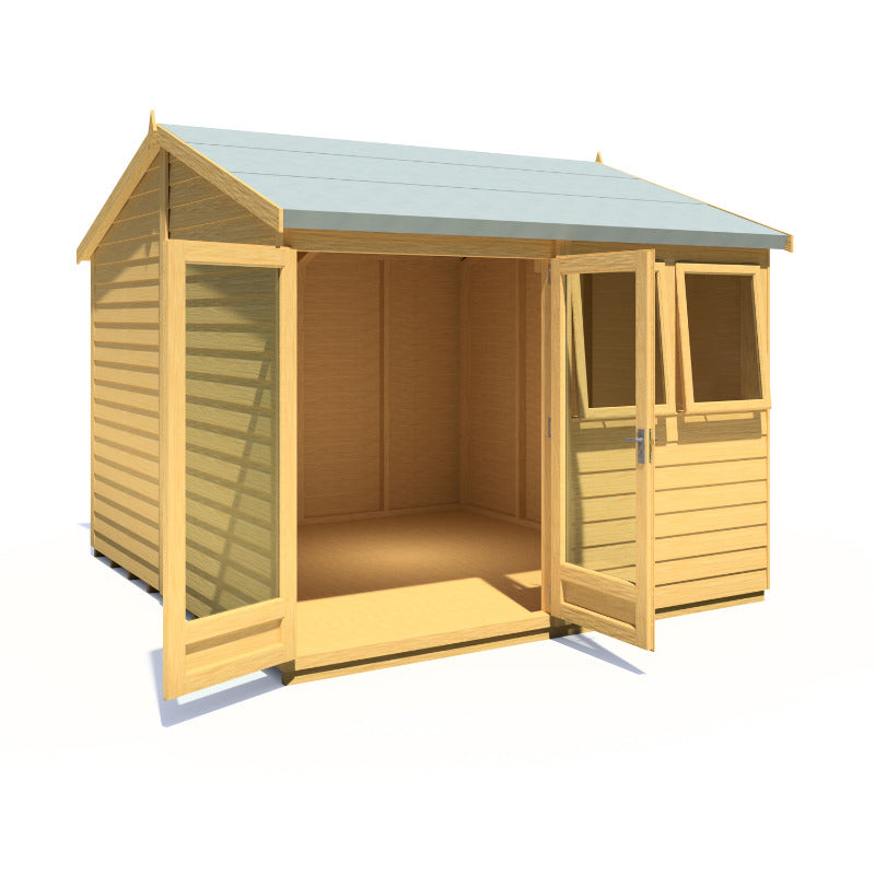 Loxley 10' x 10' Garden Studio Summer House | Sheds.co.uk