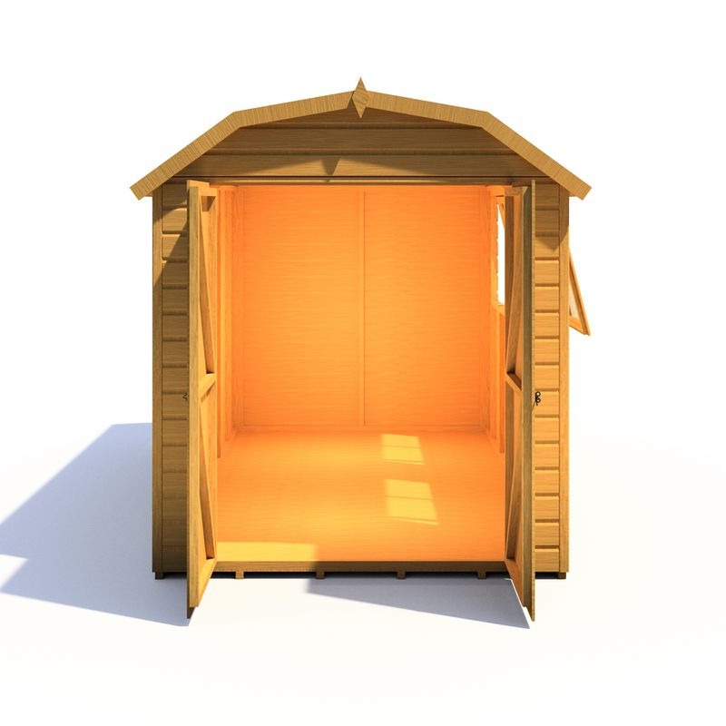 Loxley 10' x 6' Double Door Shiplap Barn | Sheds.co.uk