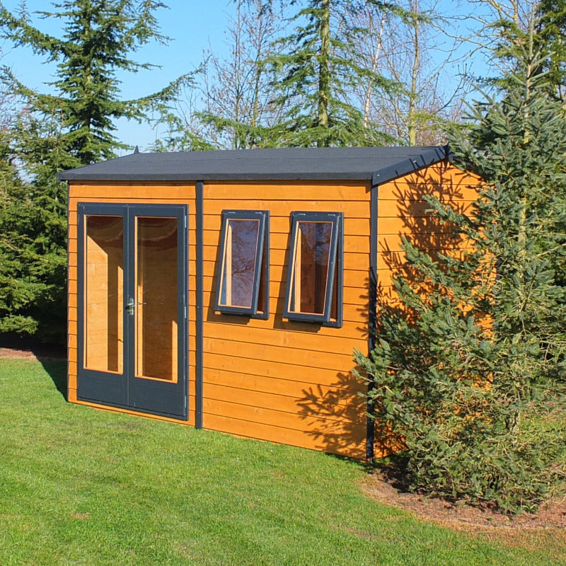 Loxley 10' x 10' Garden Studio Summer House | Sheds.co.uk