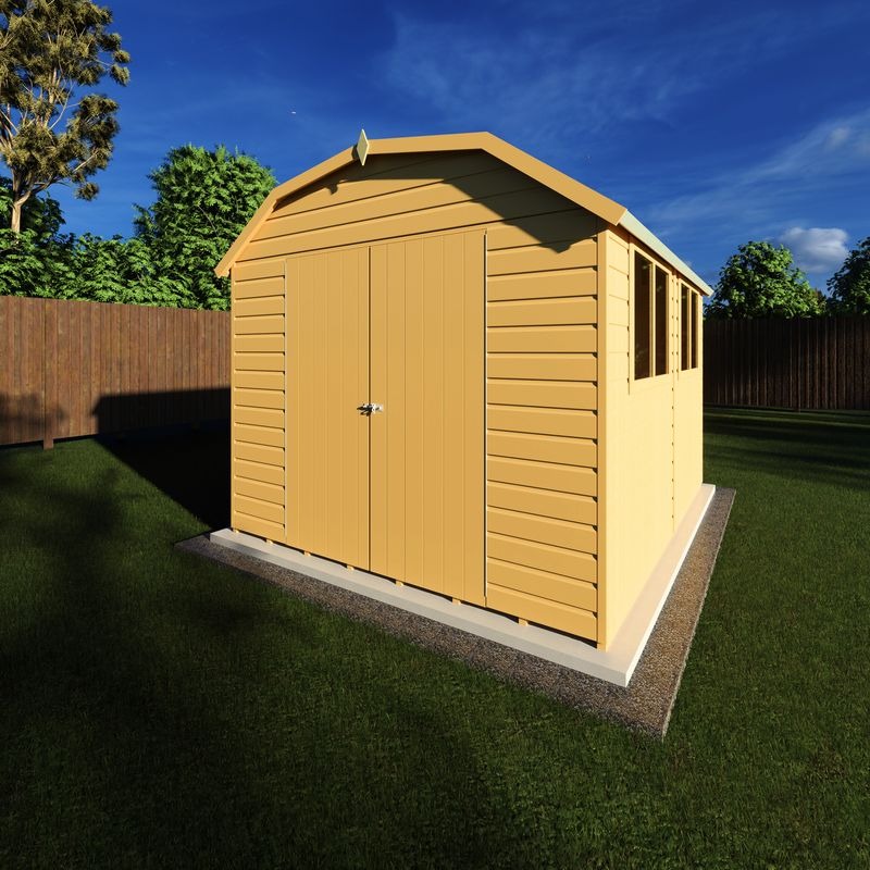 Loxley 10' x 8' Double Door Shiplap Barn | Sheds.co.uk