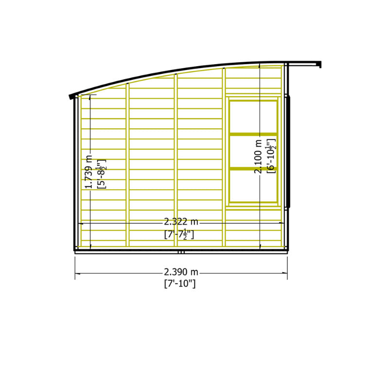 Loxley 10' x 8' Helston Summer House | Sheds.co.uk