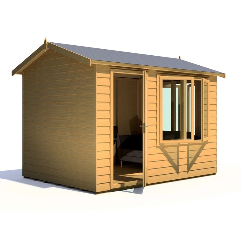 Loxley 10' x 8' Waltham Insulated Garden Room | Sheds.co.uk