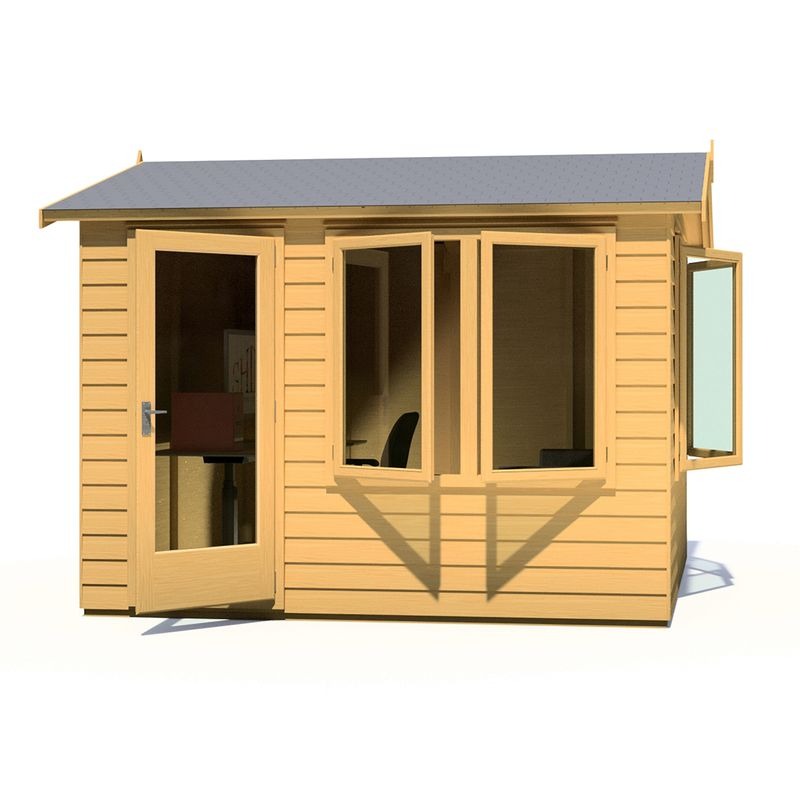 Loxley 10' x 8' Waltham Insulated Garden Room | Sheds.co.uk