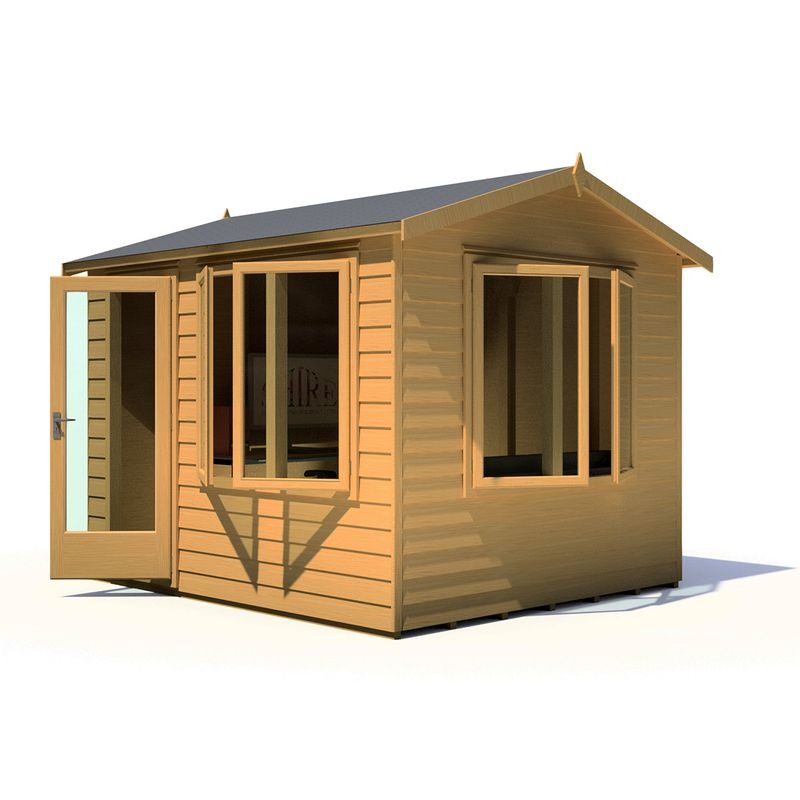 Loxley 10' x 8' Waltham Insulated Garden Room | Sheds.co.uk