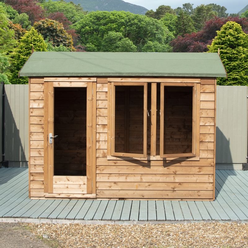 Loxley 10' x 8' Waltham Insulated Garden Room | Sheds.co.uk